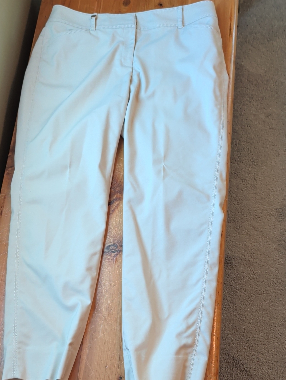 WHBM Slim Ankle Pants - Size 8R